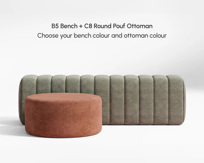 Bench & Pouf Serenity